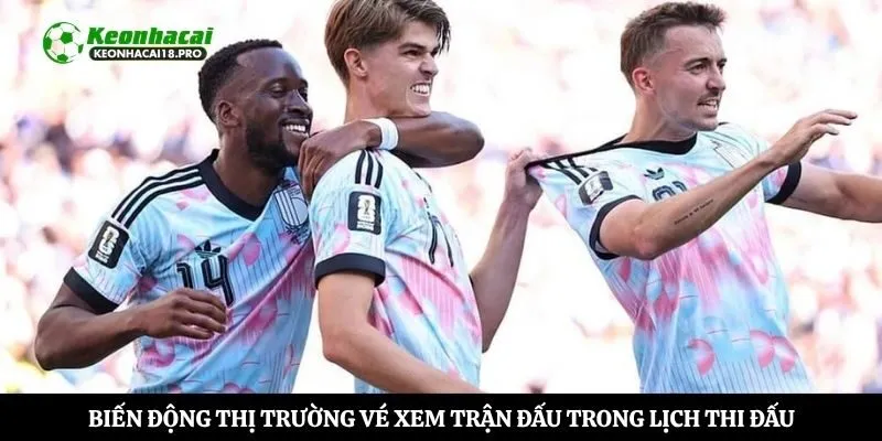 Biến động thị trường vé xem trận đấu trong lịch thi đấu world cup ngày 11/7/2026